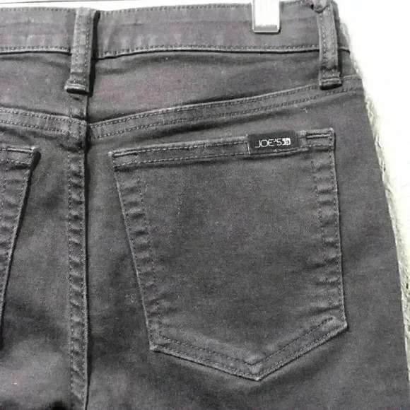 JOE'S JEANS Classic Black Stretchy Spandex Blend Skinny Pant Mid-Rise Women 25 - Picture 10 of 10